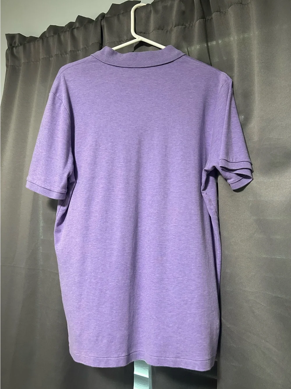 Ralph Lauren Men's Lavender Polo Shirt with Embroidered Pony
